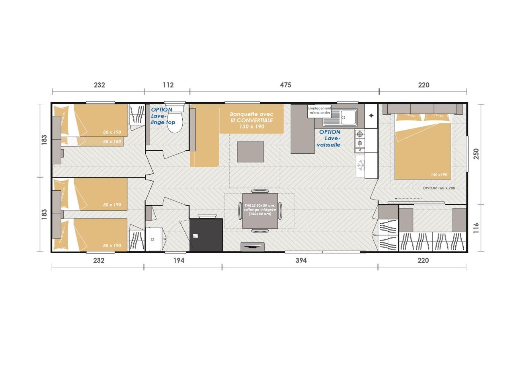 Superbe Mobil Home 6-8 Personnes Saint-Jean-de-Monts Zewnętrze zdjęcie
